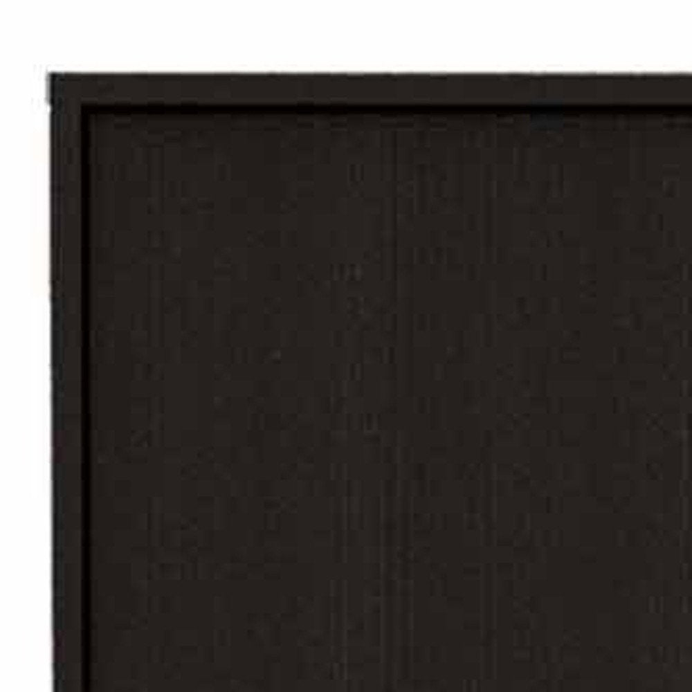 79" Modern Black Pantry Cabinet with Five Shelves HomeRoots
