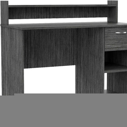 40" Graphite Computer Desk HomeRoots