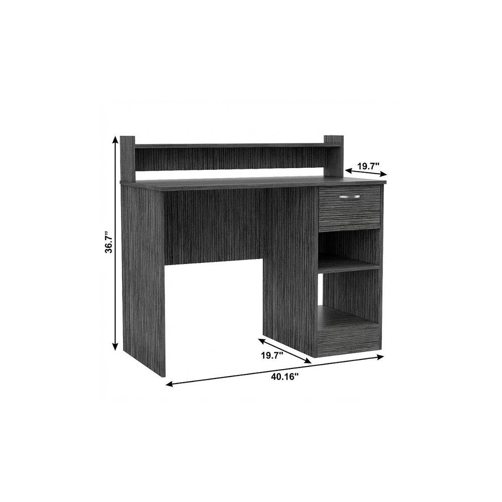 40" Graphite Computer Desk — view 5