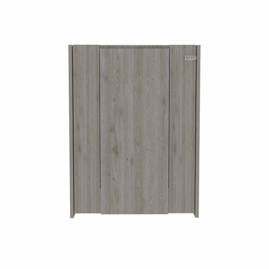 24" Light Gray Floating Desk HomeRoots