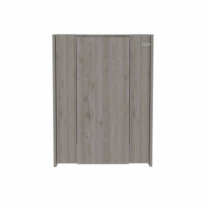 24" Light Gray Floating Desk HomeRoots