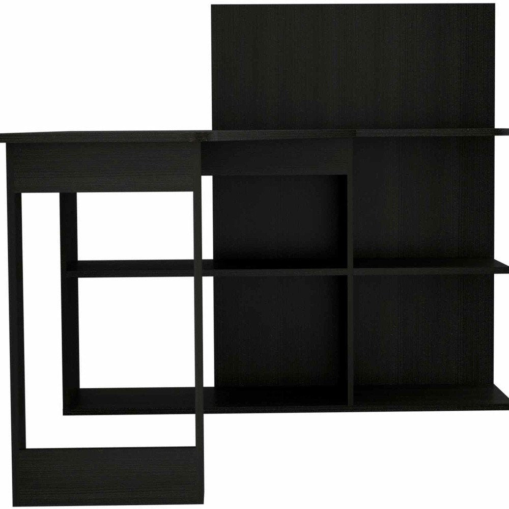 48" Black L Shape Computer Desk HomeRoots