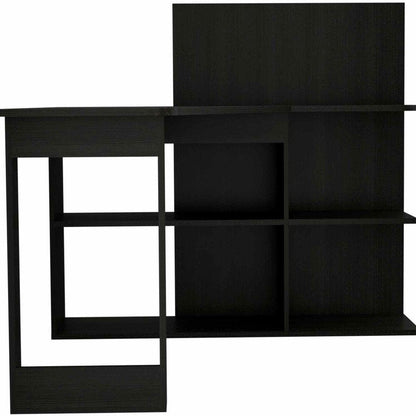 48" Black L Shape Computer Desk HomeRoots