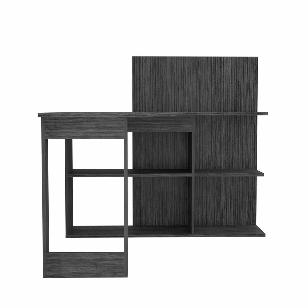 48" Gray L Shape Computer Desk HomeRoots