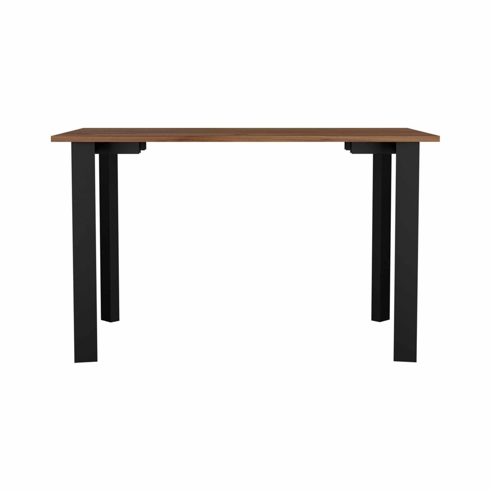 47" Brown and Black Computer Desk HomeRoots