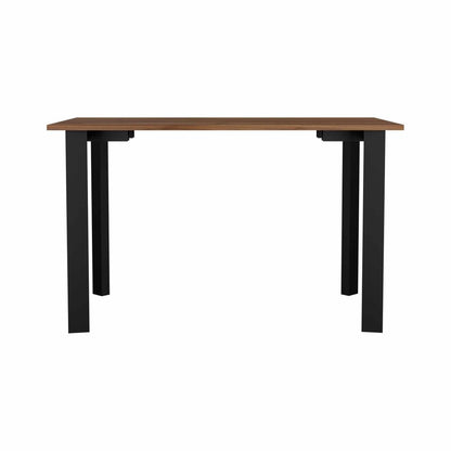 47" Brown and Black Computer Desk HomeRoots