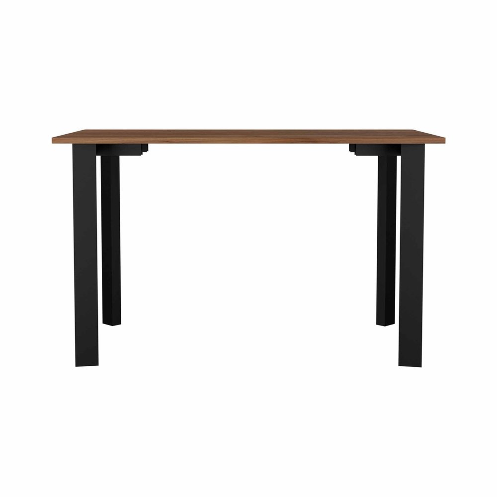 47" Brown and Black Computer Desk HomeRoots