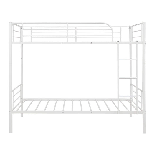 Black Twin Over Twin Separable Bunk Bed - FurniFindUSA