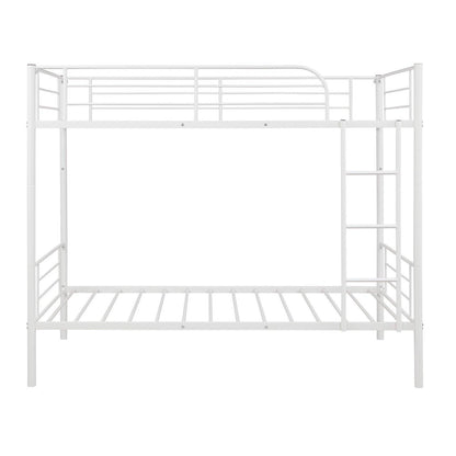 Black Twin Over Twin Separable Bunk Bed - FurniFindUSA