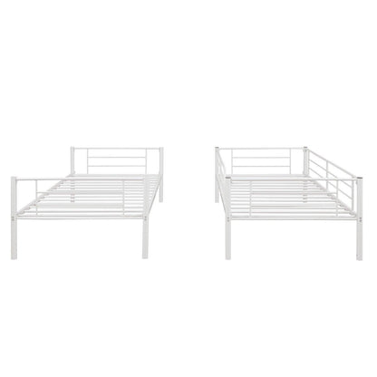 Black Twin Over Twin Separable Bunk Bed - FurniFindUSA