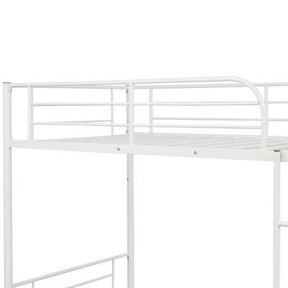 Black Twin Over Twin Separable Bunk Bed - FurniFindUSA