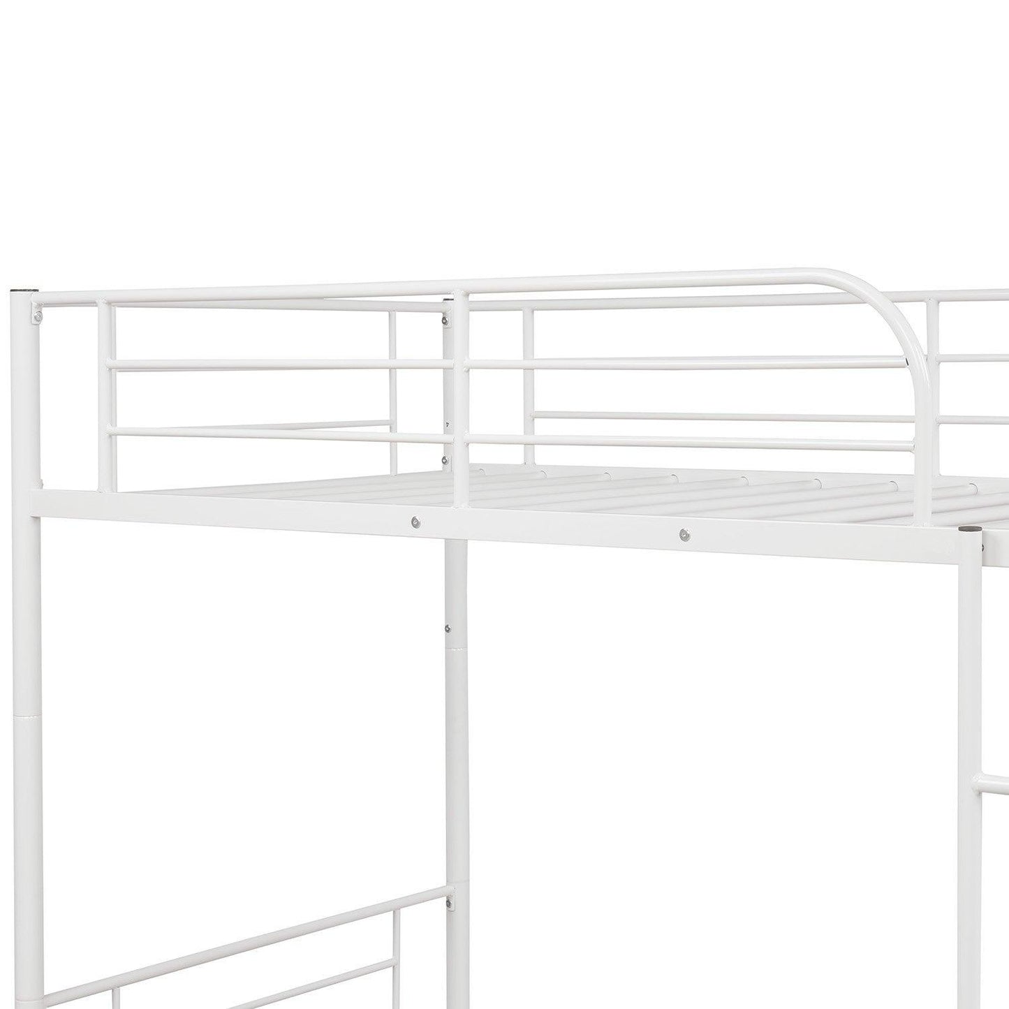 Black Twin Over Twin Separable Bunk Bed - FurniFindUSA