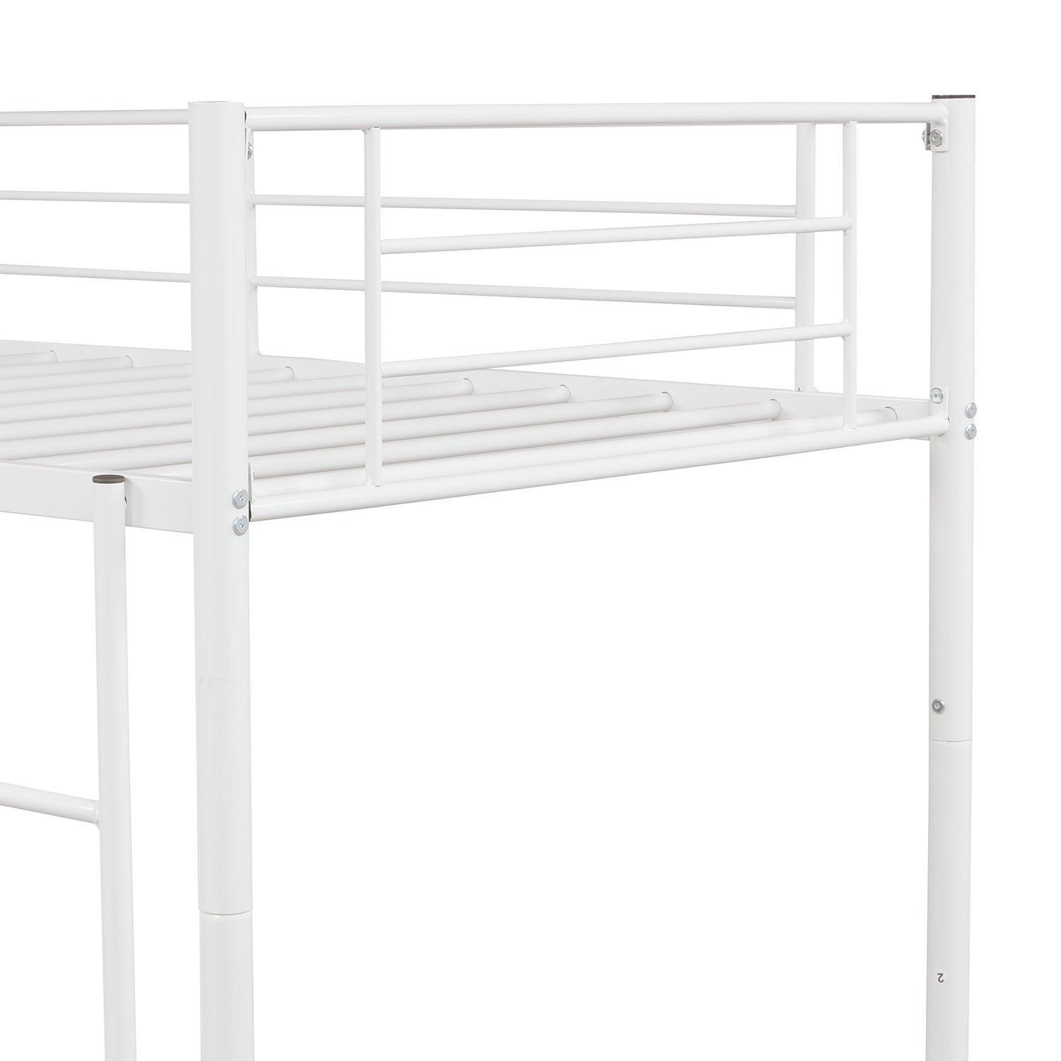 Black Twin Over Twin Separable Bunk Bed - FurniFindUSA