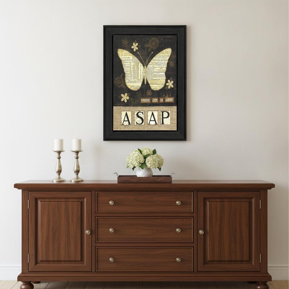 Always Say a Prayer Black Framed Print Wall Art — view 4