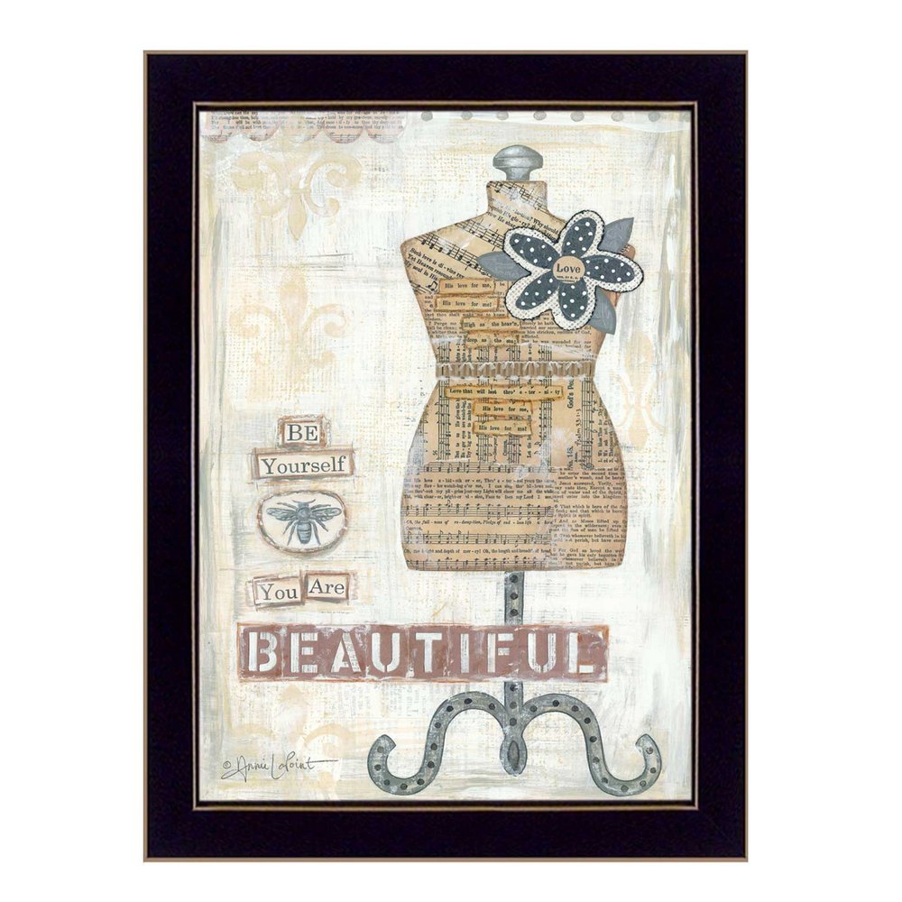 Beautiful Black Framed Print Wall Art — view 1