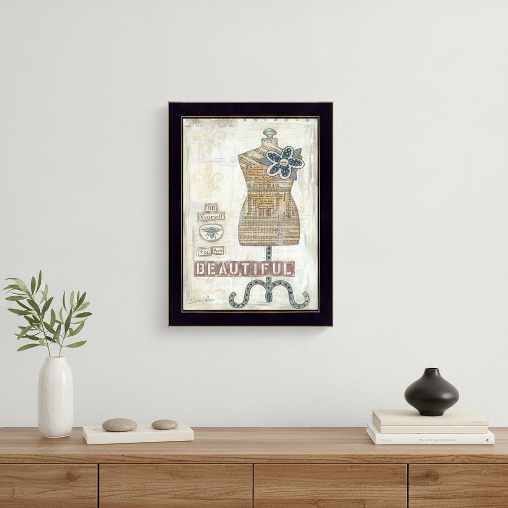 Beautiful Black Framed Print Wall Art — view 6