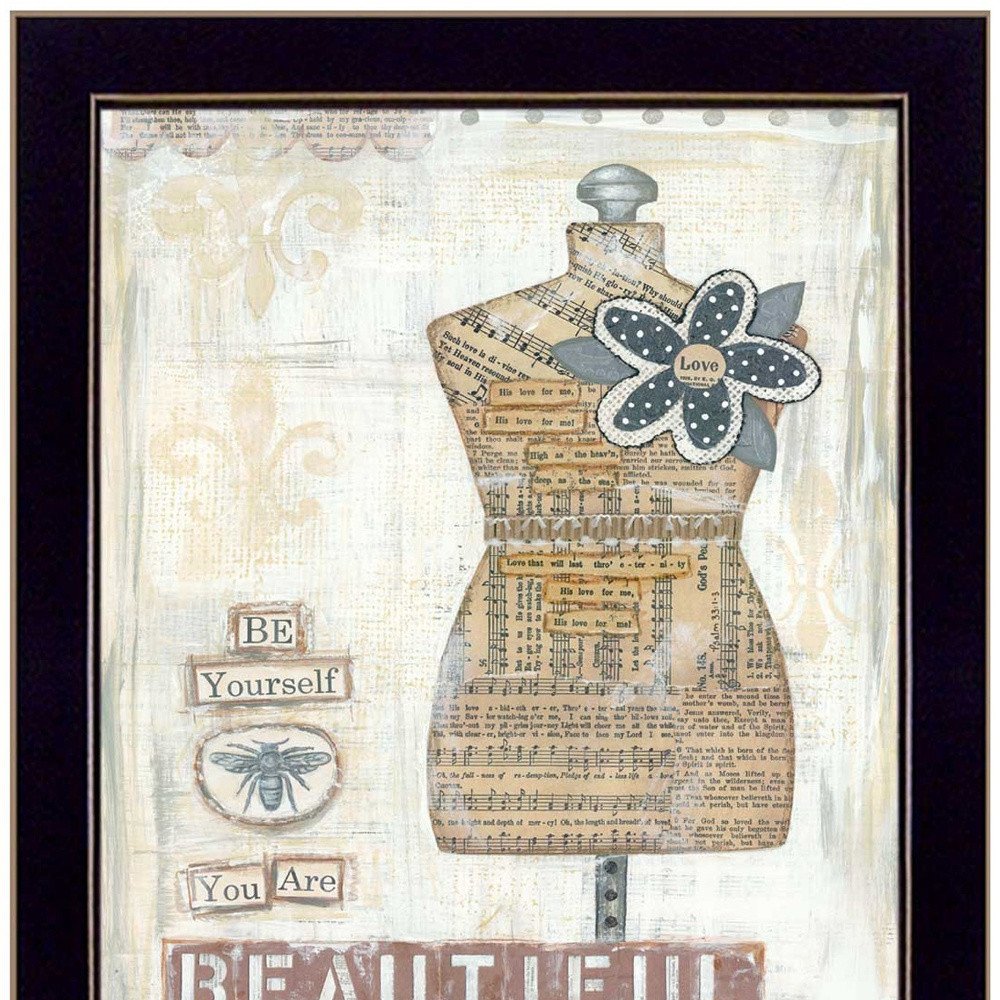 Beautiful Black Framed Print Wall Art — view 5