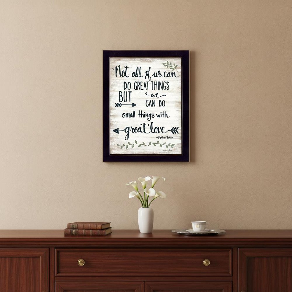 Great Love 1 Black Framed Print Wall Art — view 5