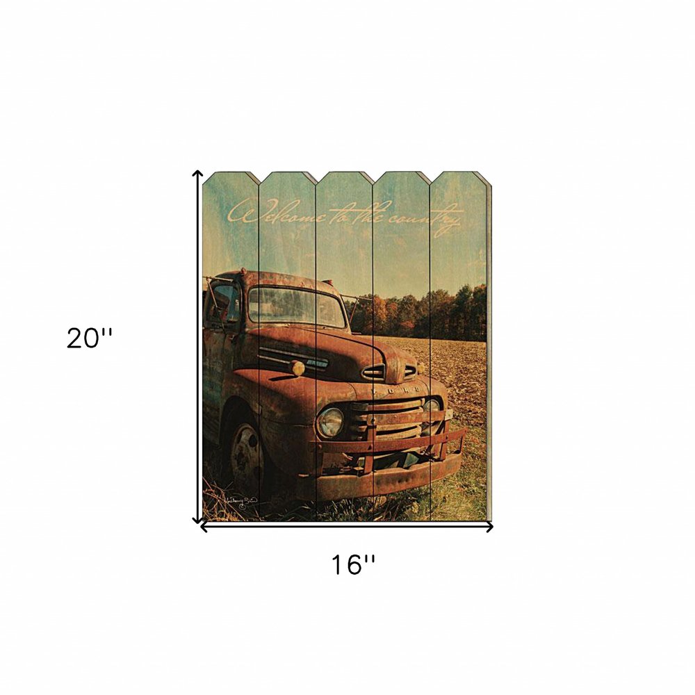 Welcome to the Country Unframed Print Wall Art — view 2