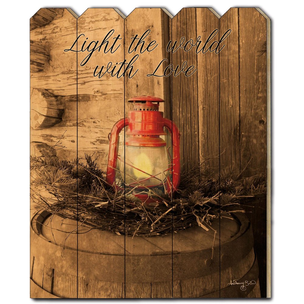 Light the World Unframed Print Wall Art — view 1