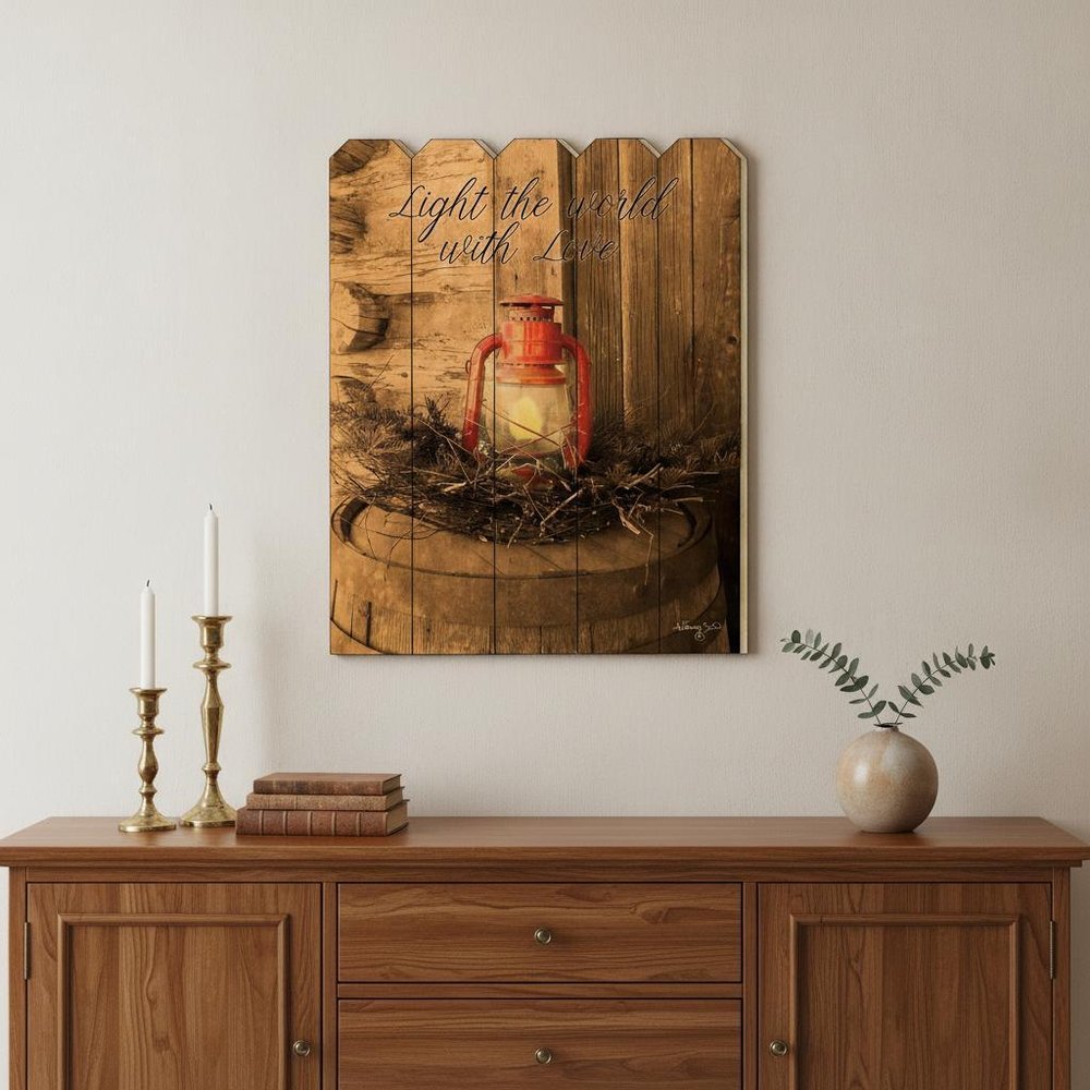 Light the World Unframed Print Wall Art — view 4