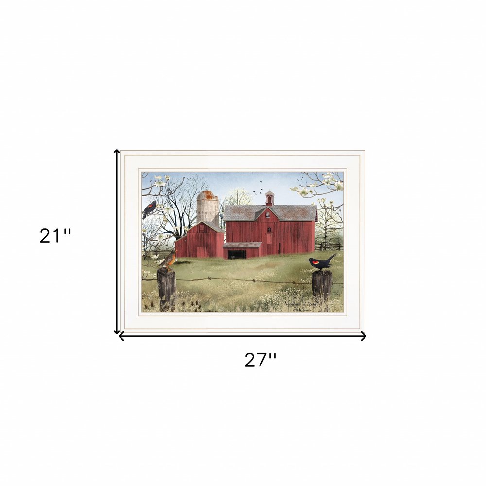 Harbingers of Spring 3 White Framed Print Wall Art — view 4