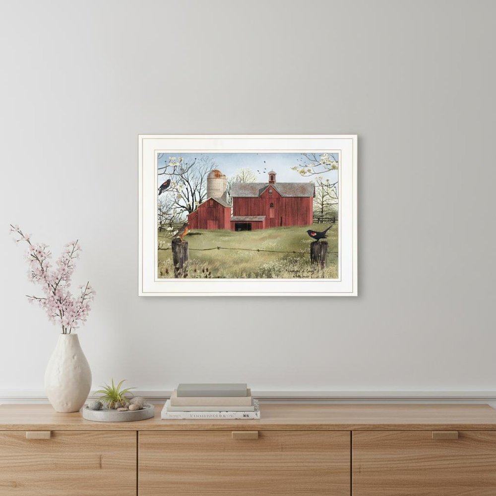 Harbingers of Spring 3 White Framed Print Wall Art — view 5
