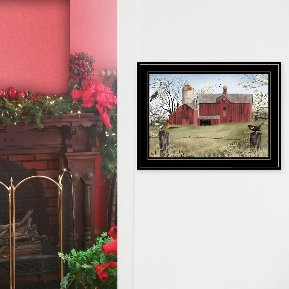 Harbingers of Spring 4 Black Framed Print Wall Art — view 2