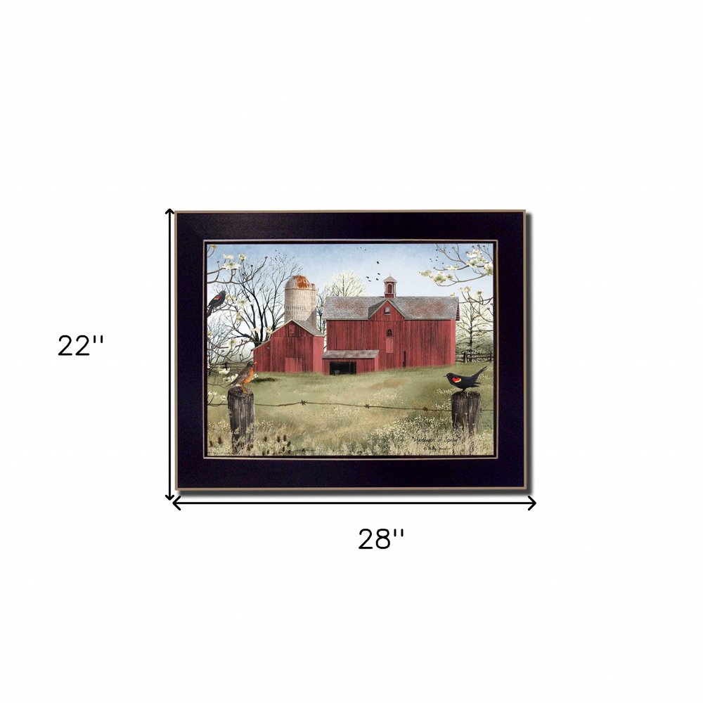Harbingers of Spring 5 Black Framed Print Wall Art — view 3