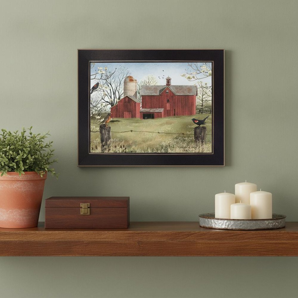 Harbingers of Spring 2 Black Framed Print Wall Art — view 4