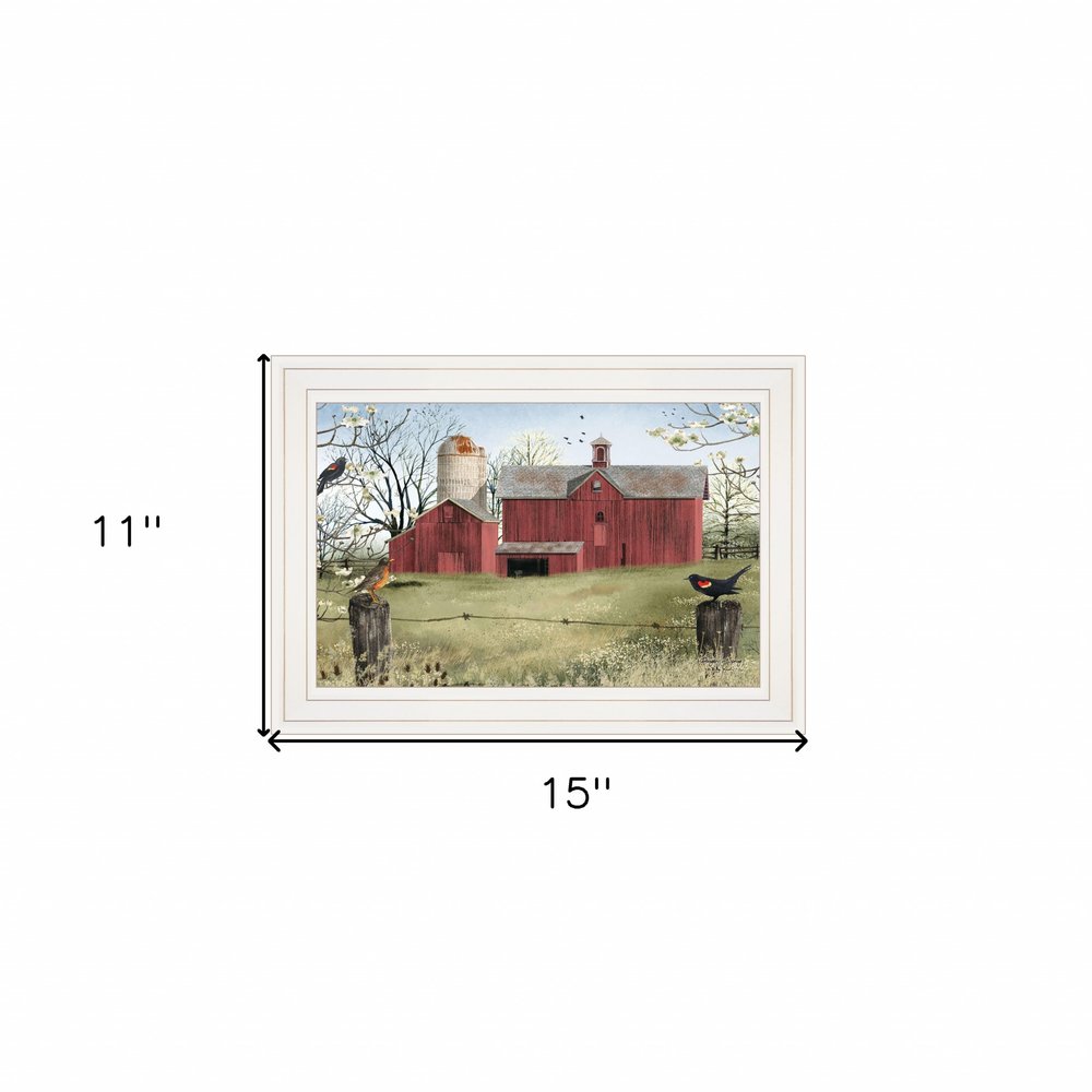 Harbingers of Spring 1 White Framed Print Wall Art — view 4