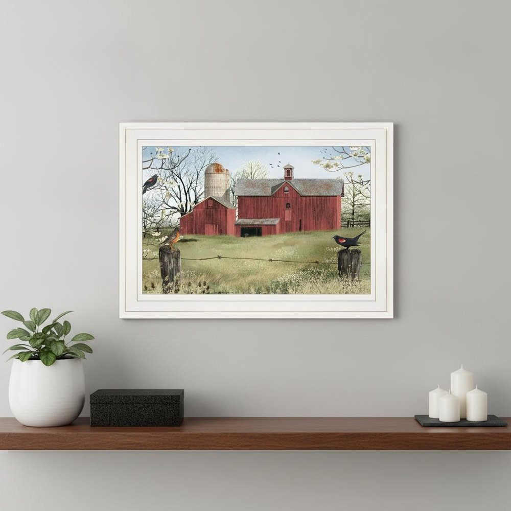 Harbingers of Spring 1 White Framed Print Wall Art — view 5