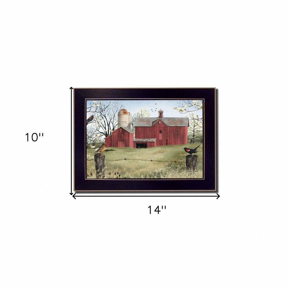 Harbingers of Spring 3 Black Framed Print Wall Art — view 4