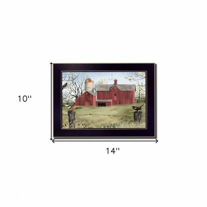 Harbingers of Spring 3 Black Framed Print Wall Art