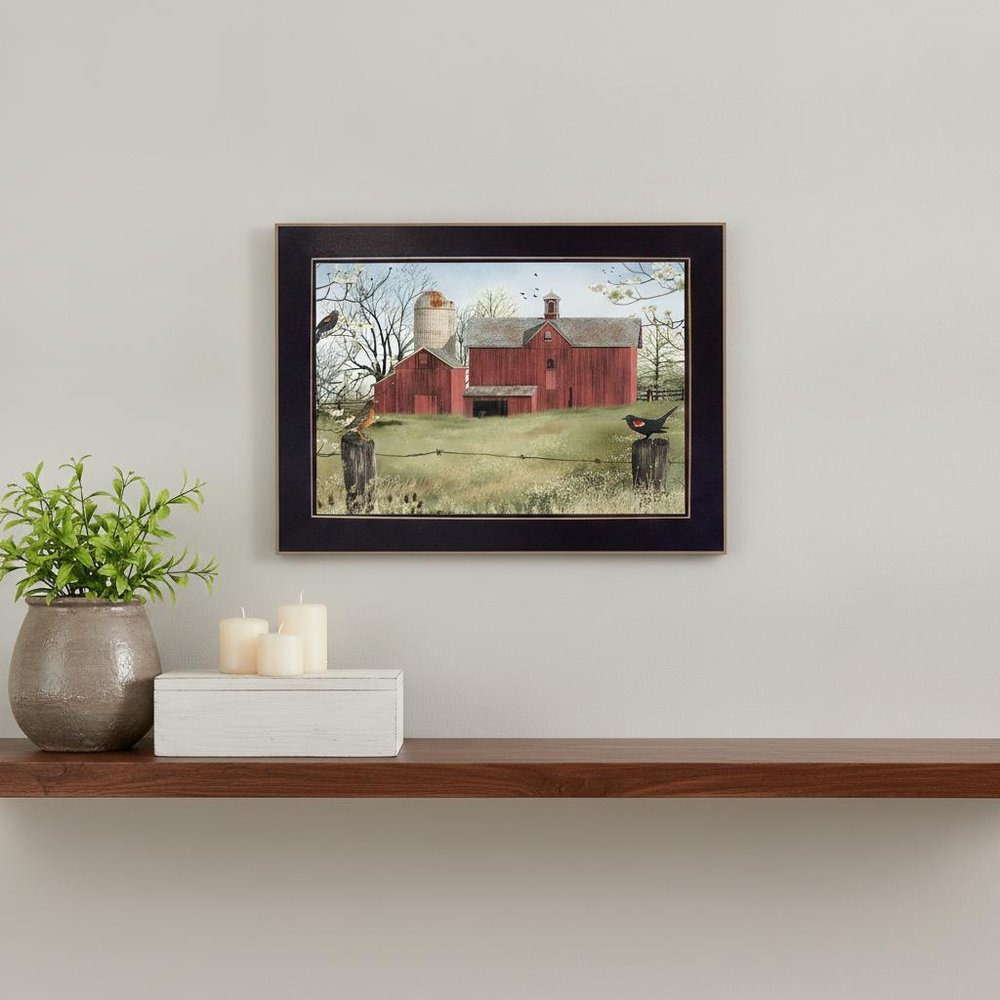 Harbingers of Spring 3 Black Framed Print Wall Art — view 5