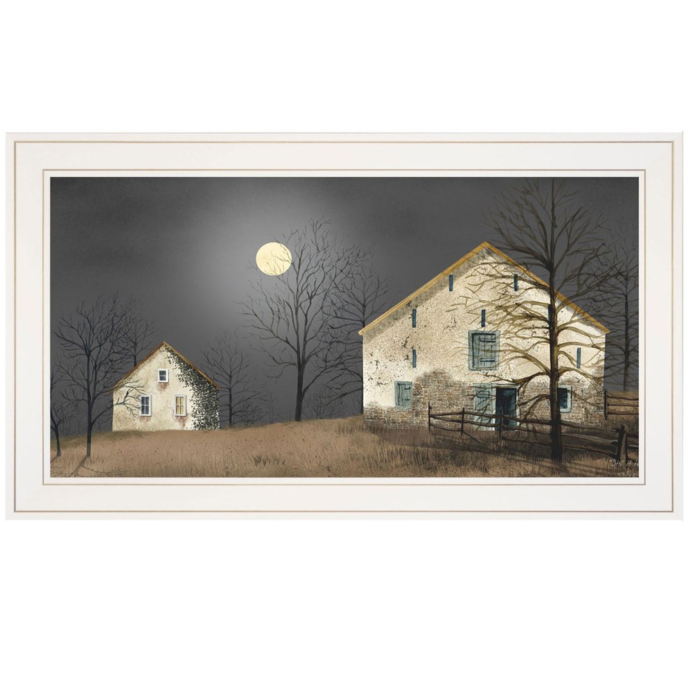 Still of the Night 2 White Framed Print Wall Art — view 1