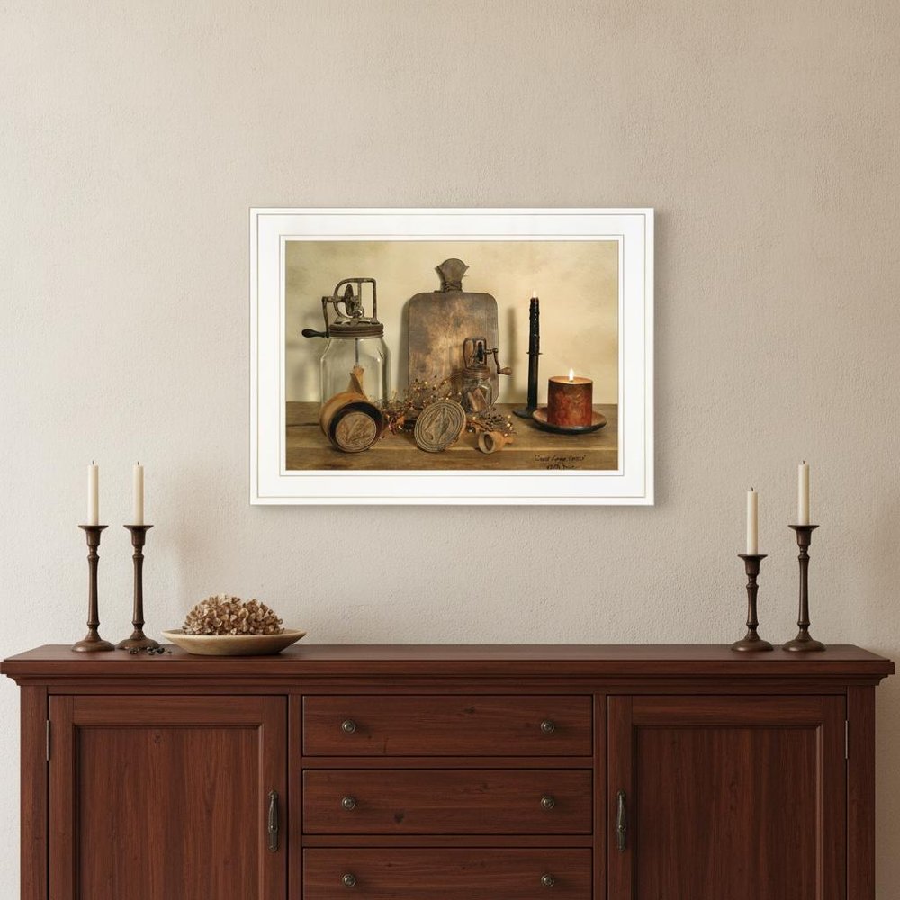 Sweet Cream Butter 1 White Framed Print Wall Art — view 4