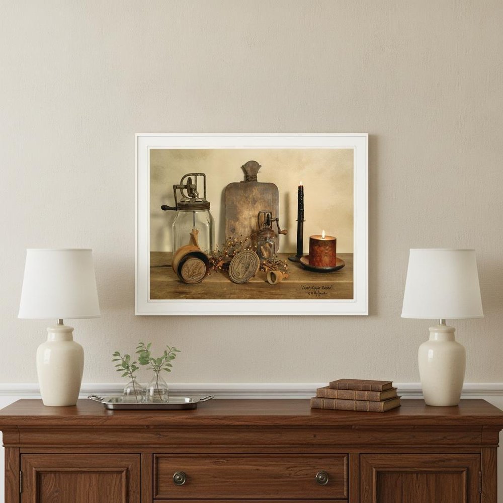 Sweet Cream Butter 3 White Framed Print Wall Art — view 7