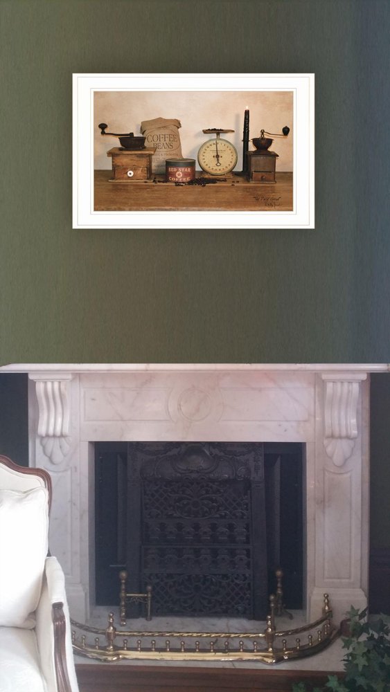 The Daily Grind 5 White Framed Print Wall Art — view 2