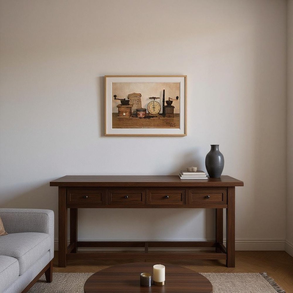 The Daily Grind 5 White Framed Print Wall Art — view 5
