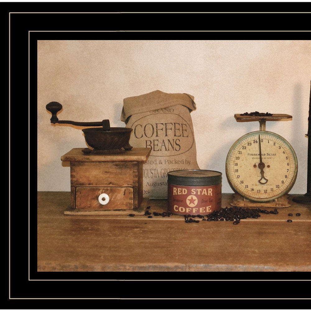 The Daily Grind 2 Black Framed Print Wall Art — view 2