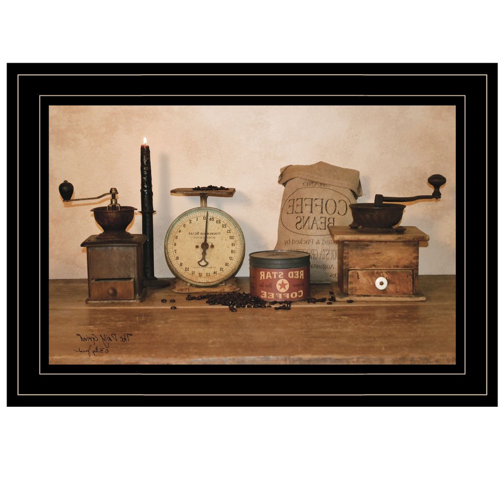 The Daily Grind 2 Black Framed Print Wall Art — view 3