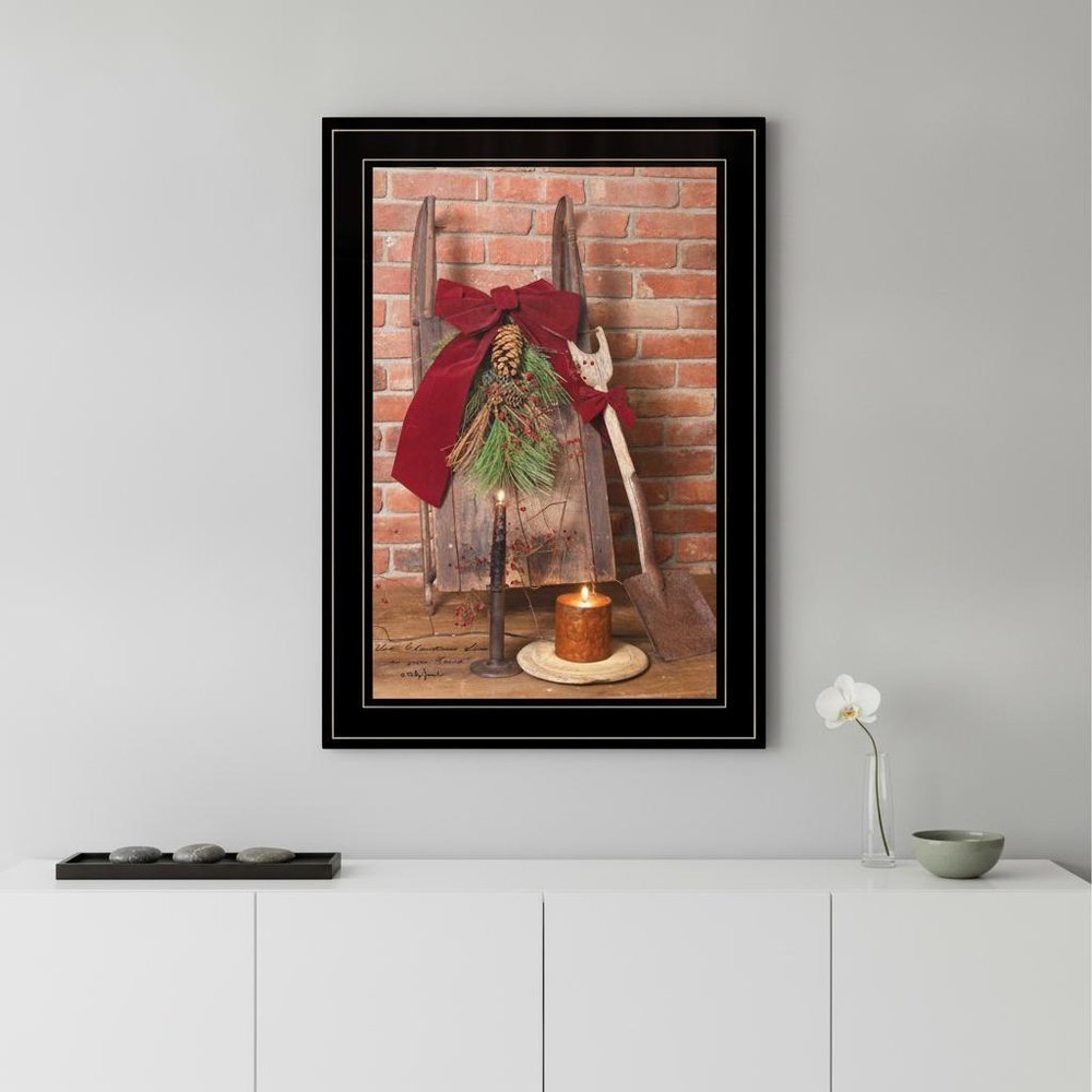 Let Christmas Live 2 Black Framed Print Wall Art — view 4