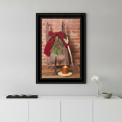 Let Christmas Live 2 Black Framed Print Wall Art