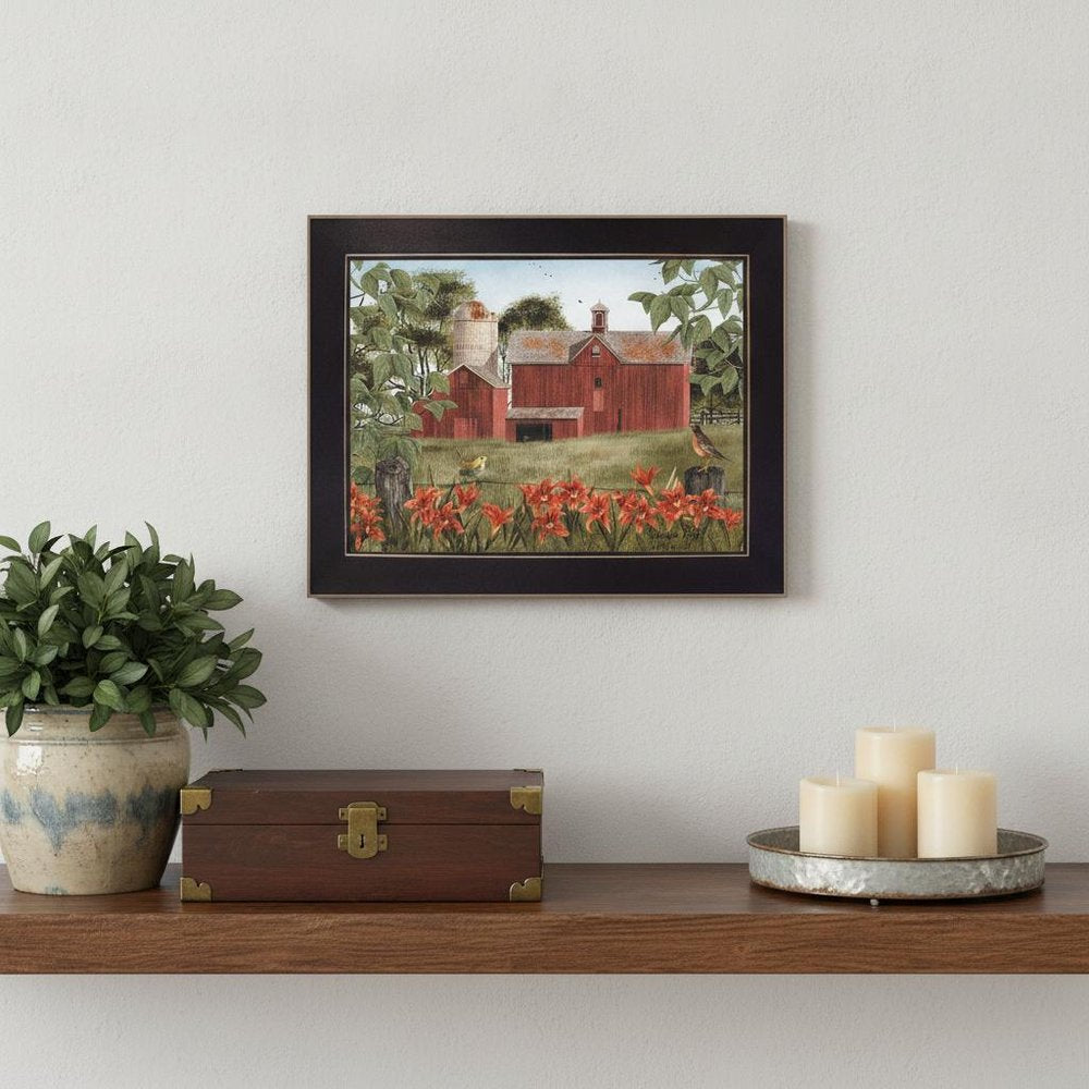 Summer Days 2 Black Framed Print Wall Art — view 4