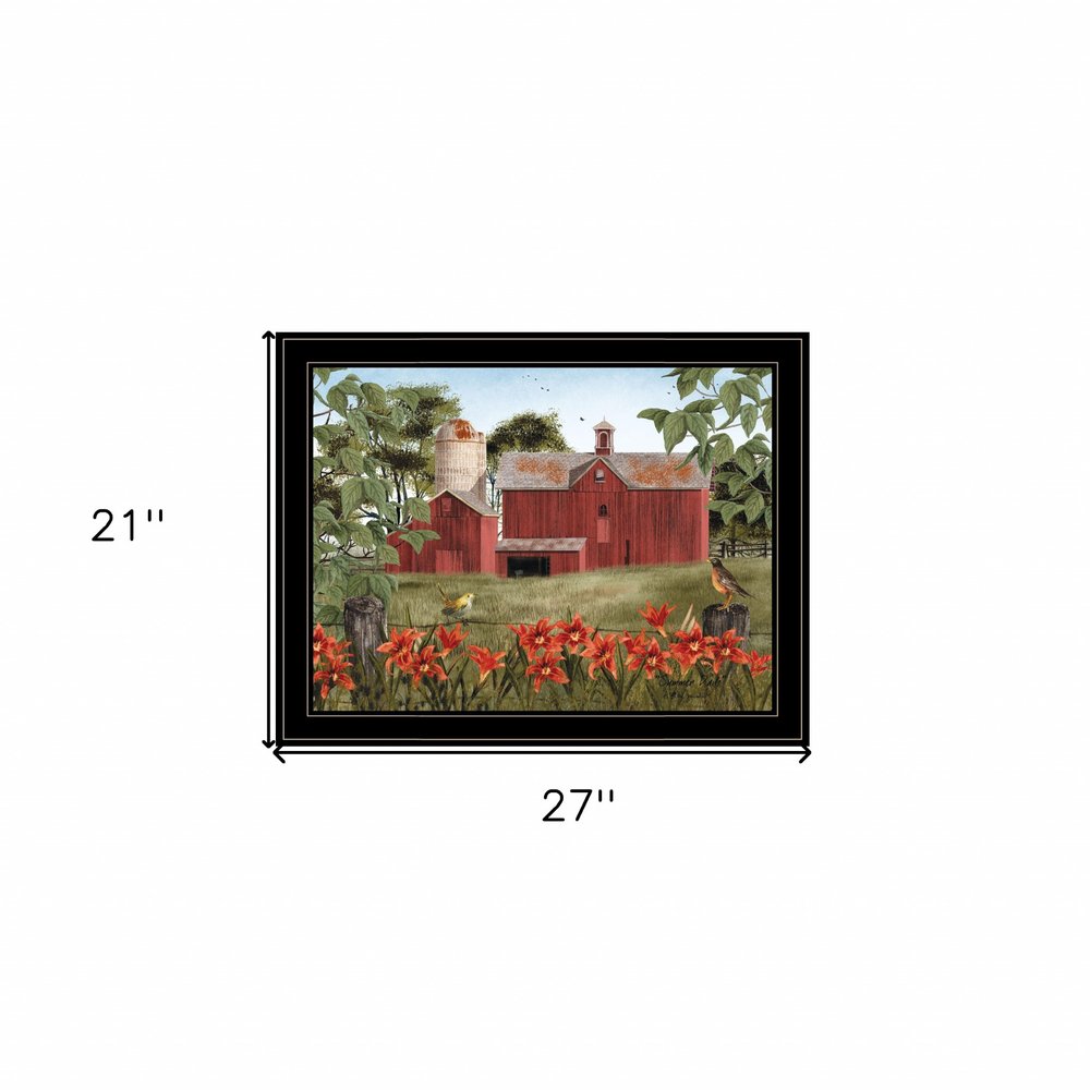 Summer Days 7 Black Framed Print Wall Art — view 3