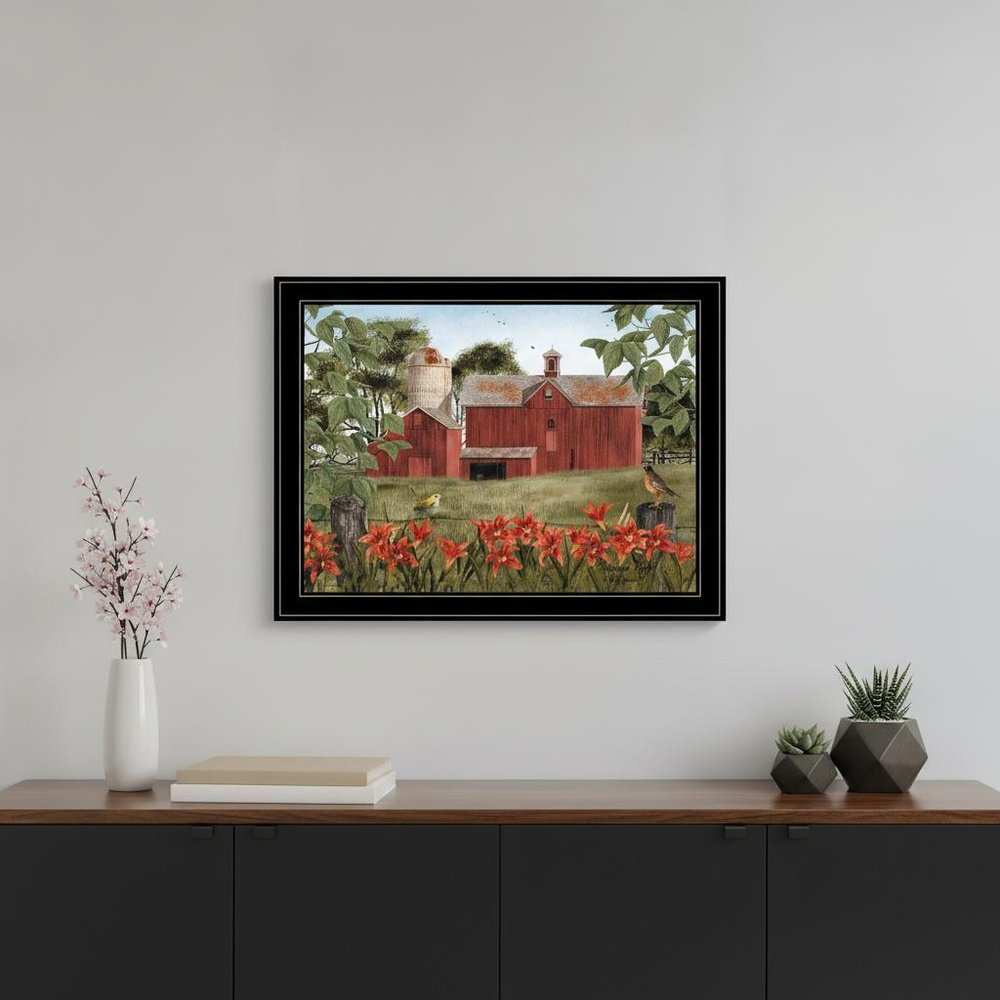 Summer Days 7 Black Framed Print Wall Art — view 4