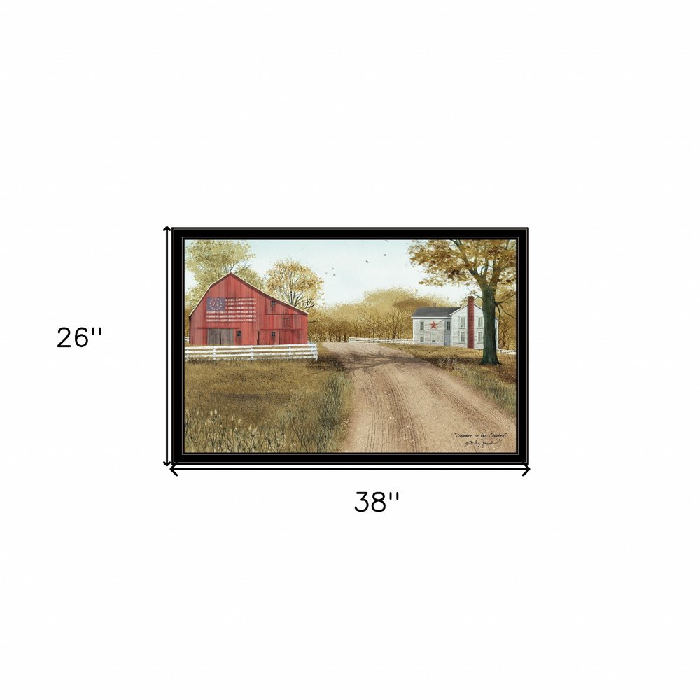 Summer In The Country 6 Black Framed Print Wall Art — view 6