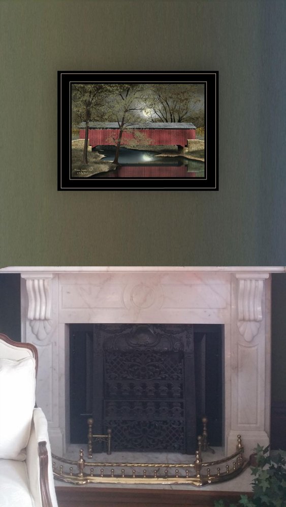 Warm Summers Eve 2 Black Framed Print Wall Art — view 7