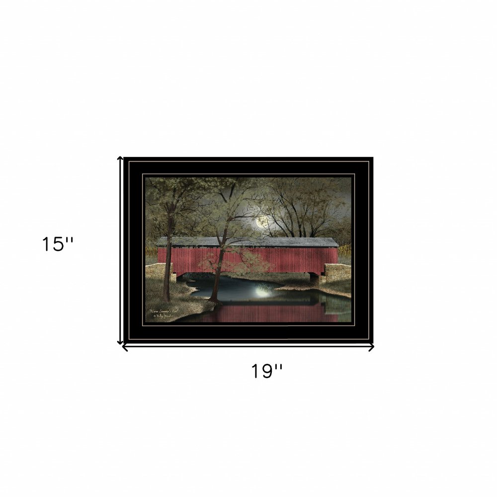 Warm Summers Eve 2 Black Framed Print Wall Art — view 9